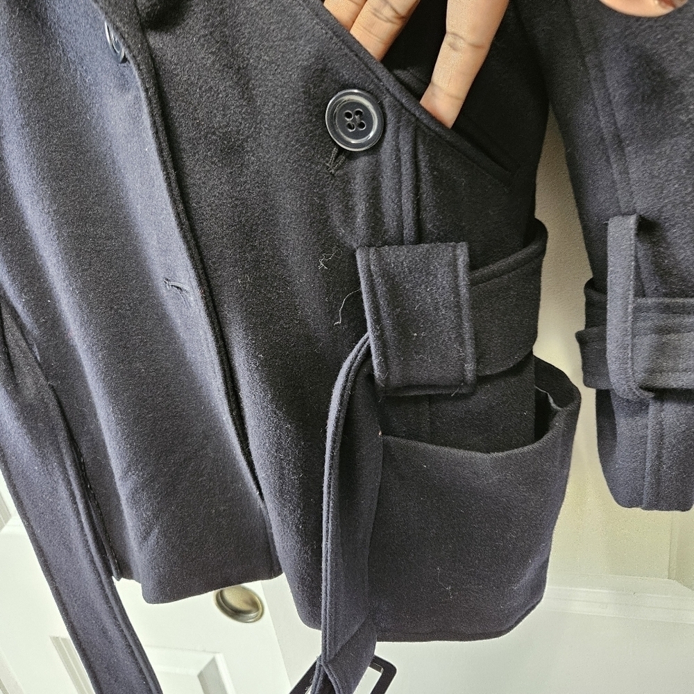 Coffee Shop wool peacoat. - Picture 4 of 6
